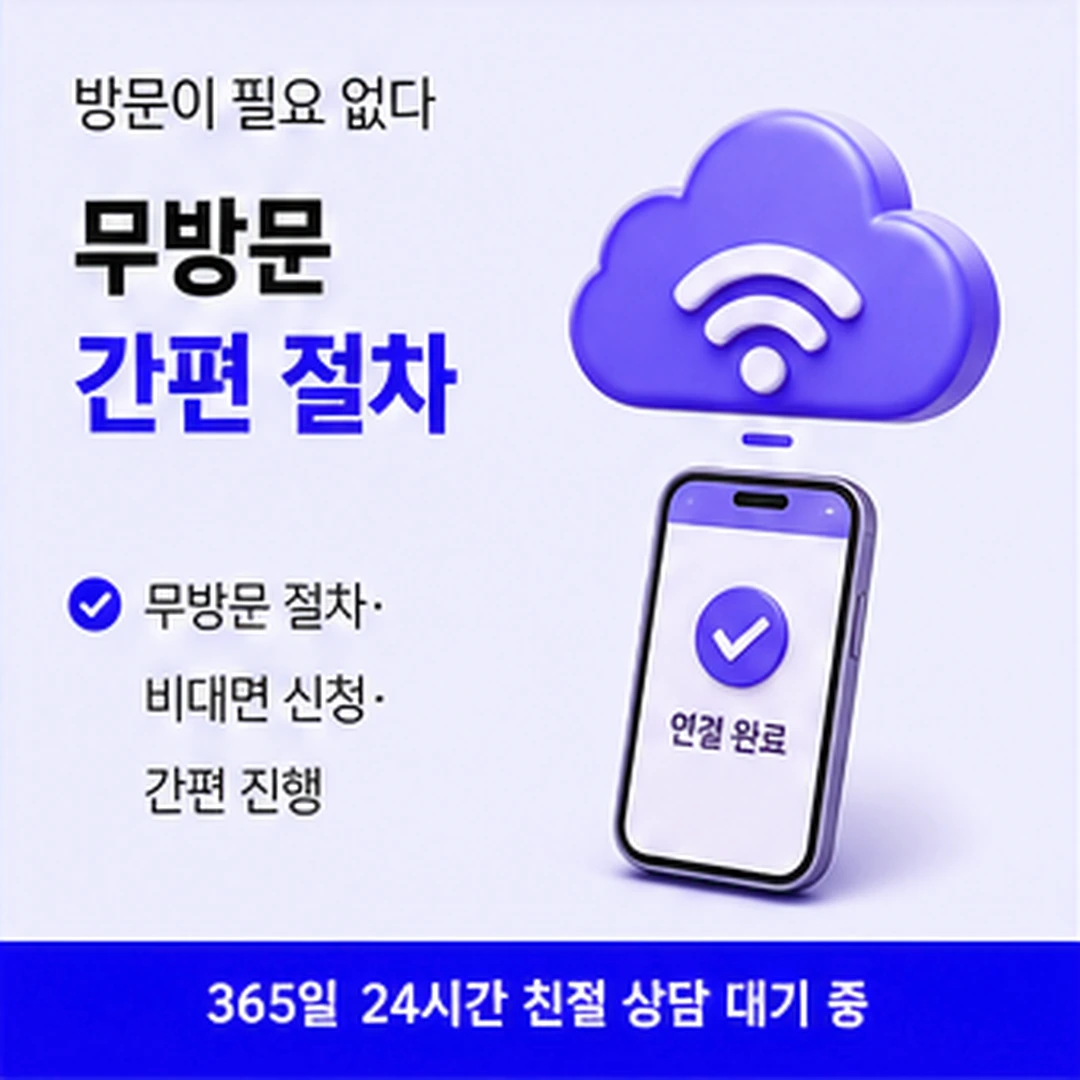 다음머니 모바일카드깡 문자 문의 방법 안내 배너